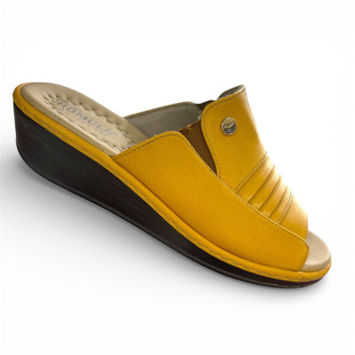 Romulo Sandalia Amarillo Mujer Talla 35 Ref 5357